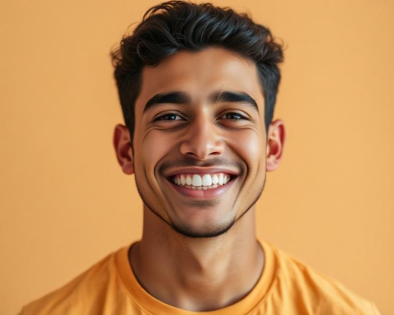 Paciente sorrindo